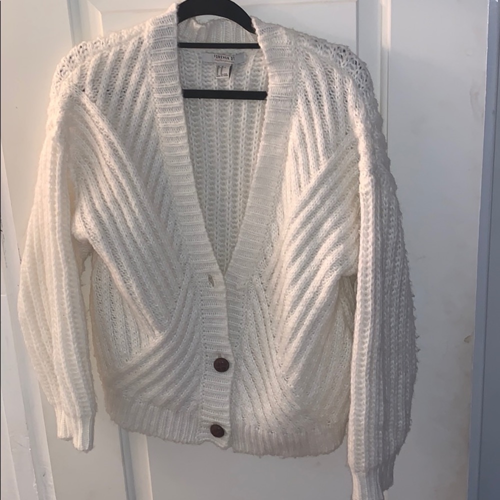 Knit cardigan